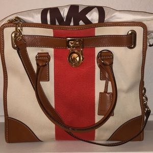 Michael Kors Canvas and Leather